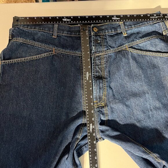 Marithe Francois Girbaud Jeans Men 44x29.5 Blue Brand X Loose Baggy Y2K Vintage - Picture 11 of 16